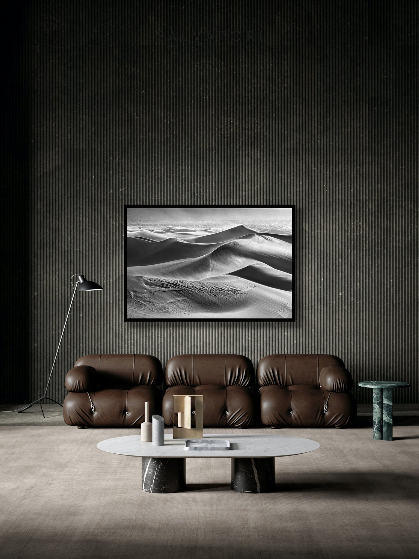 Piesok - Death Valley #47, California, black & white, contemporary, landscape photograph
