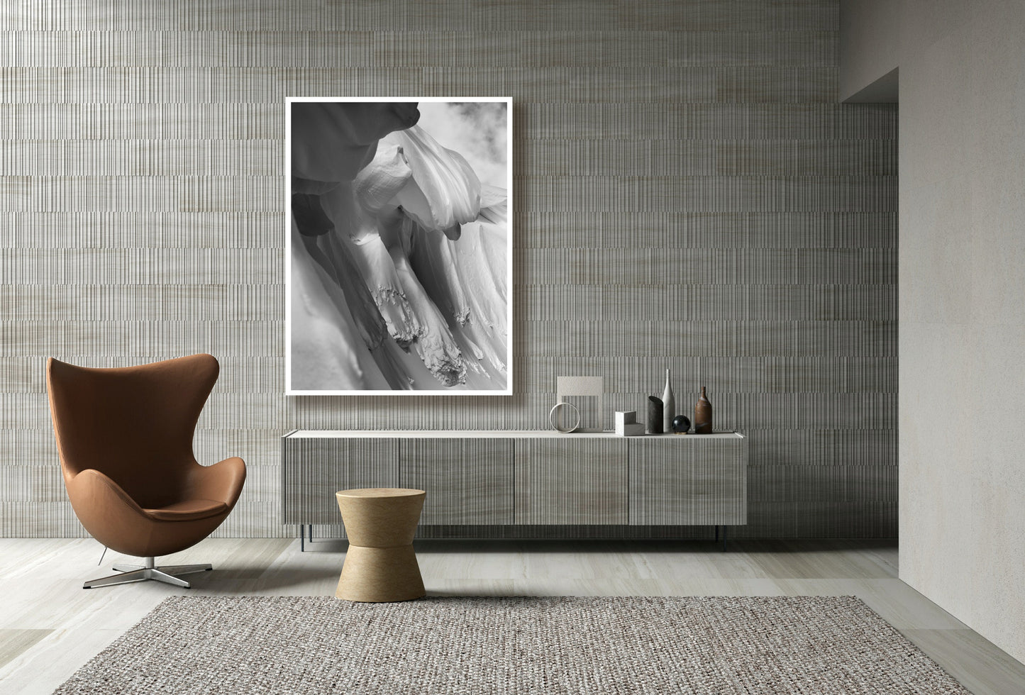 Fine art print of snow formation in Whistler Blackcomb backcountry by Jussi Grznar - winter landscape