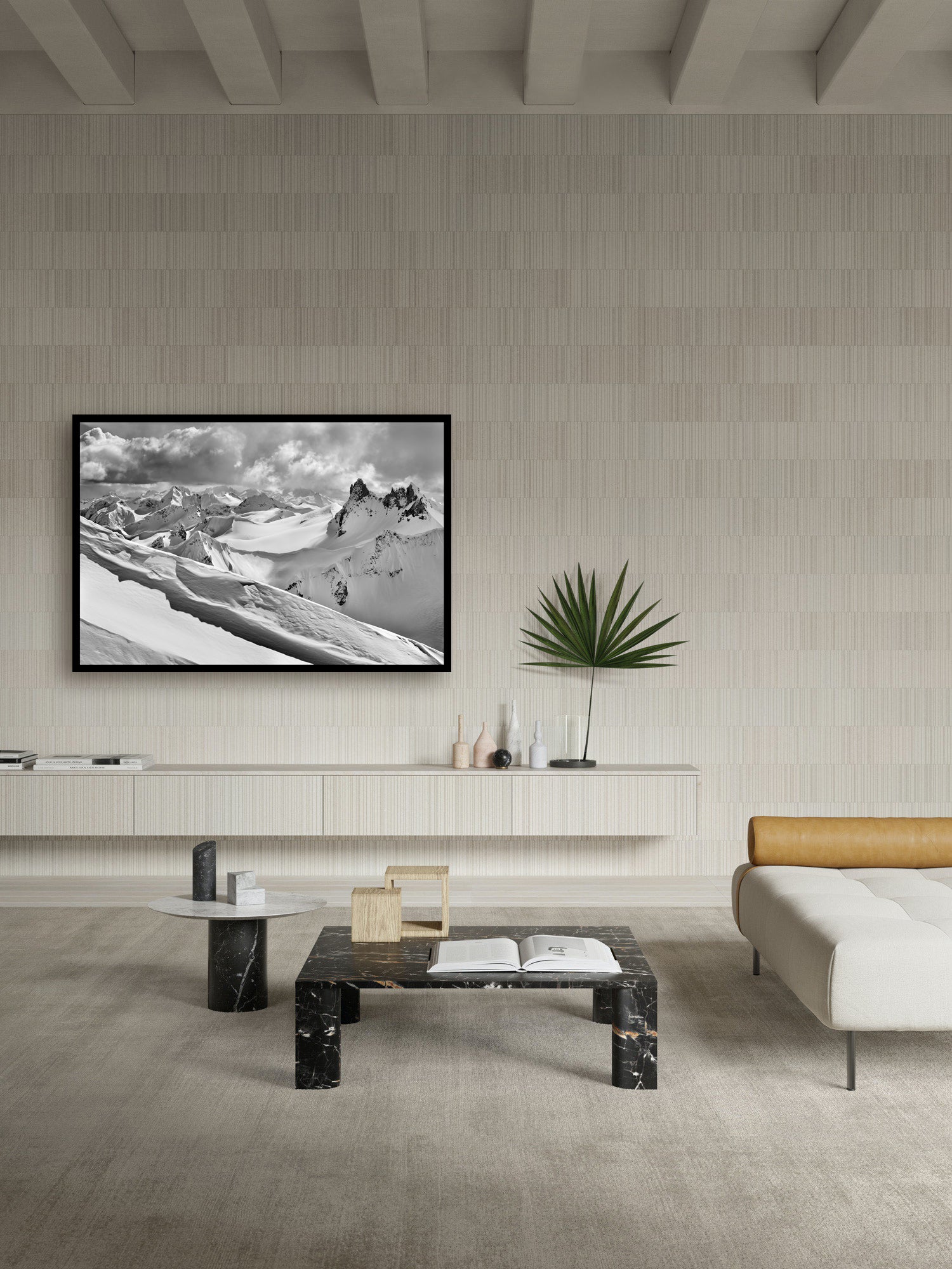 Fine art print of Mount Fee mountain in Whistler Blackcomb backcountry by Jussi Grznar - winter landscape