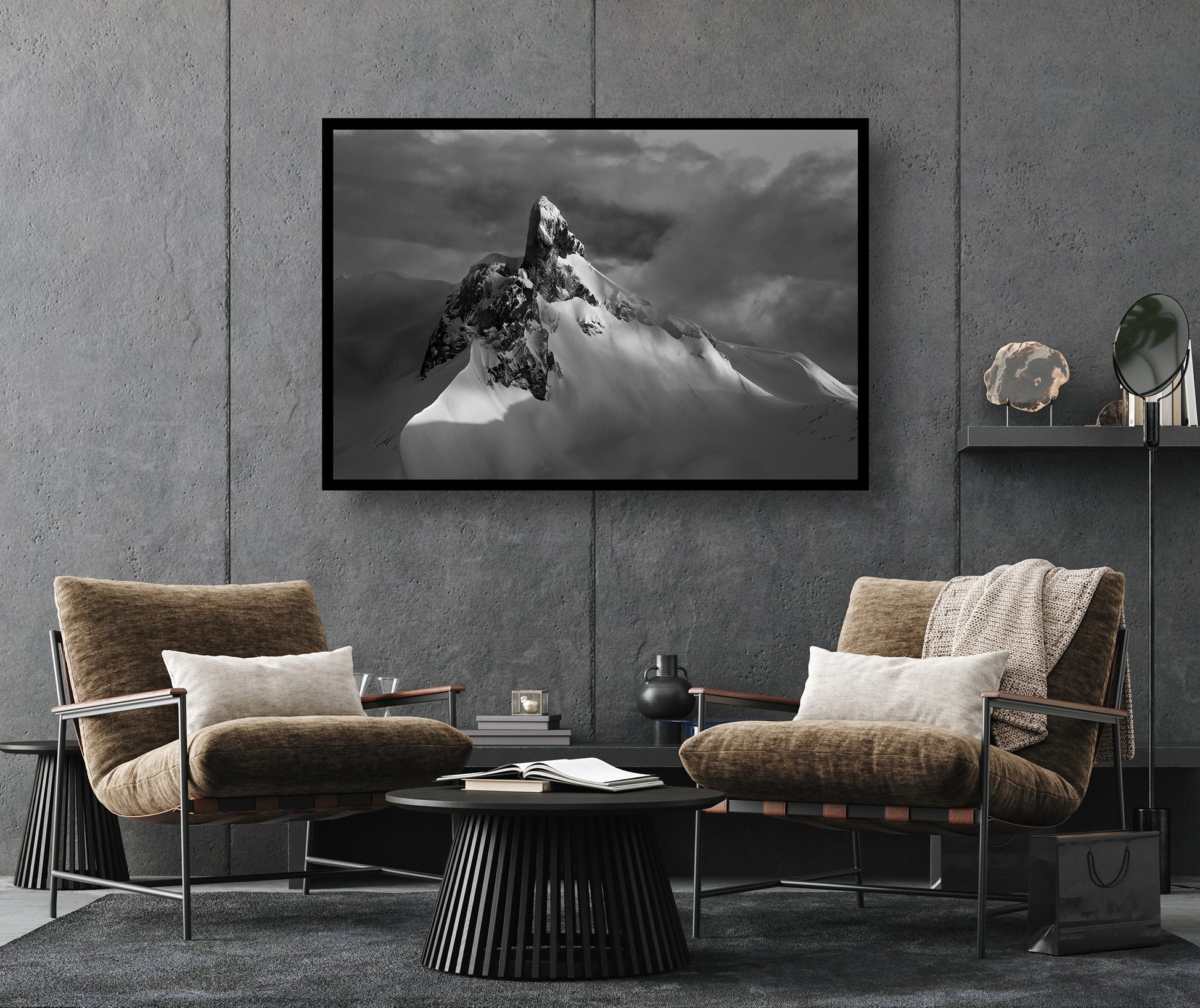 Black Tusk mountain fine art photography landscape print by Jussi Grznar – Whistler Blackcomb backcountry in winter